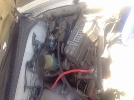 1998 TOYOTA TACOMA, WHITE, STD CAB, 2.4L, AT, 2WD,  Z25075